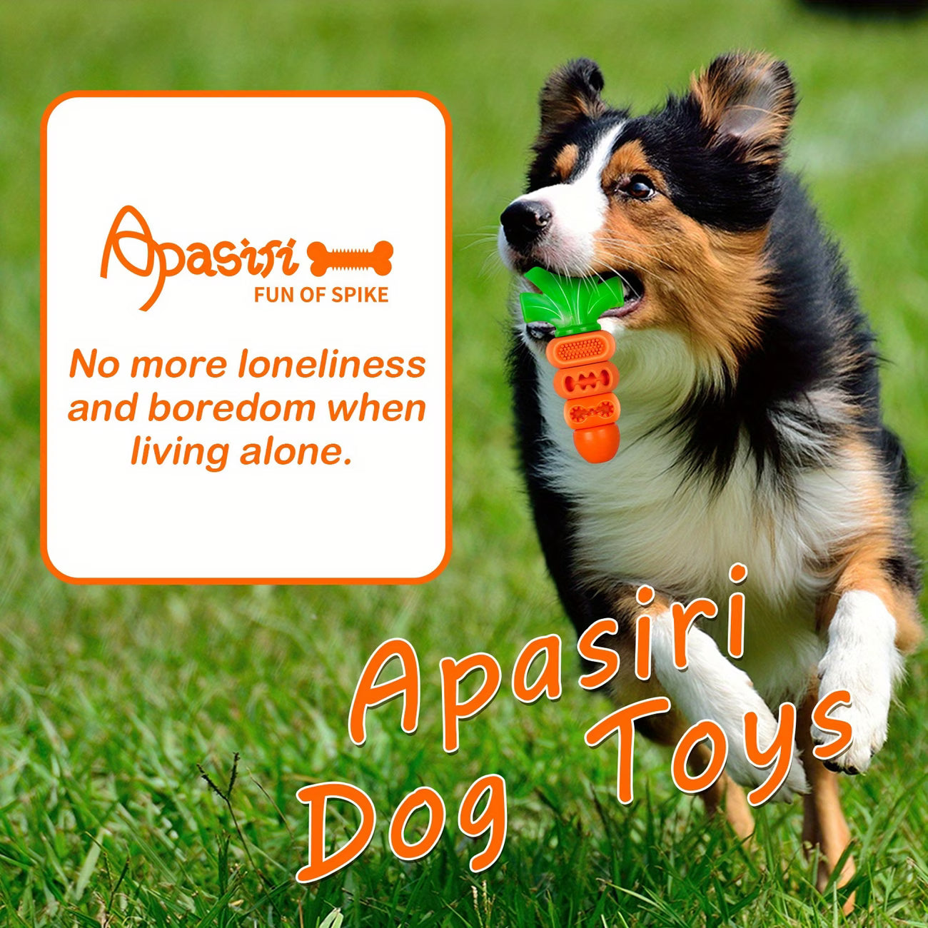 1pc Carrot-Shaped Chew Toy | Durable Nylon Dog Toy Suitable for All Breed Sizes, Ideal for Interactive Play with Pets